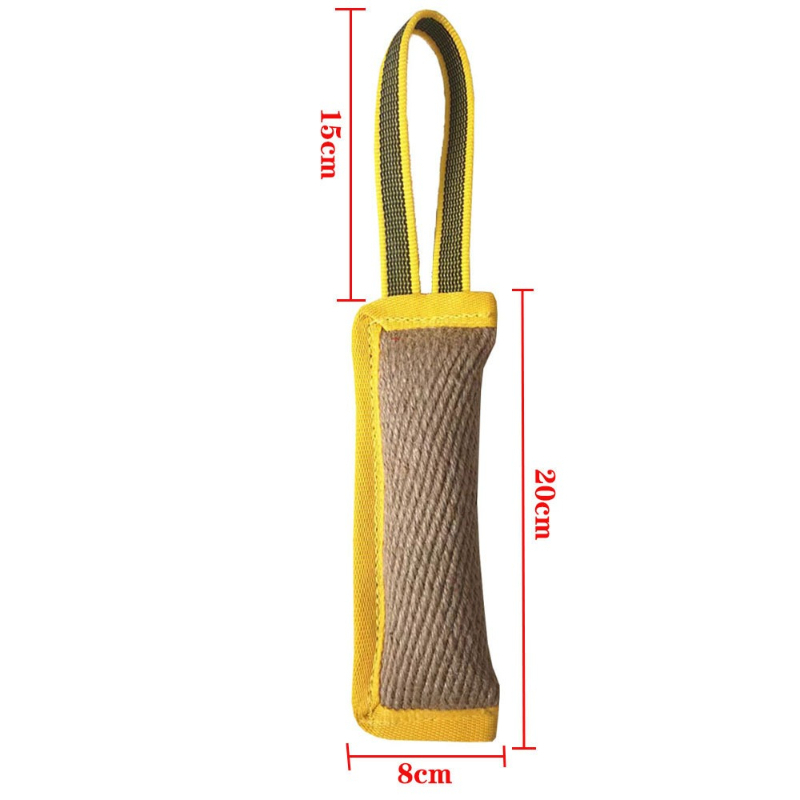 Dog Training Bite Tug Toy, Jut - огляд і ціна Interactive Squeaky Plush Dog Toy