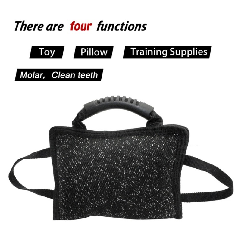 Durable Dog Training Bite Tug  - огляд і ціна Interactive Squeaky Plush Dog Toy