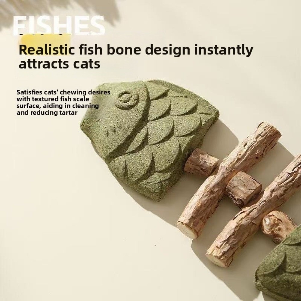 Fish Bone Shape Cat Molar Stic - огляд і ціна Teeth Cleaning Dog Chew Bone