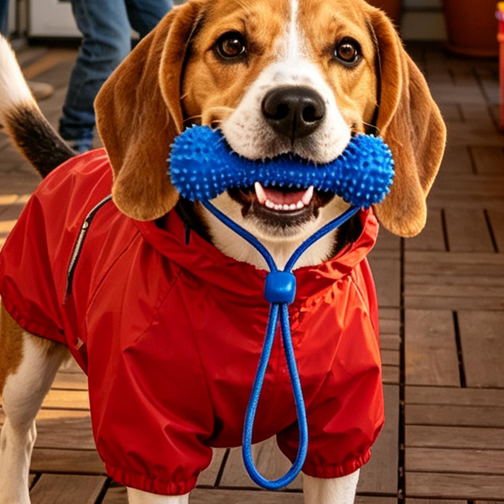 Dog Teeth Cleaning Toy Rubber  - огляд і ціна Teeth Cleaning Dog Chew Bone