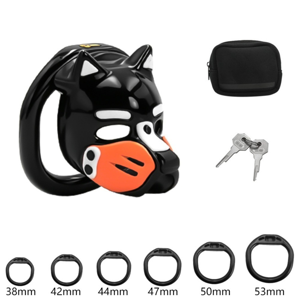 New Dog Head Chastity Cage wit - огляд і ціна Dog Toys