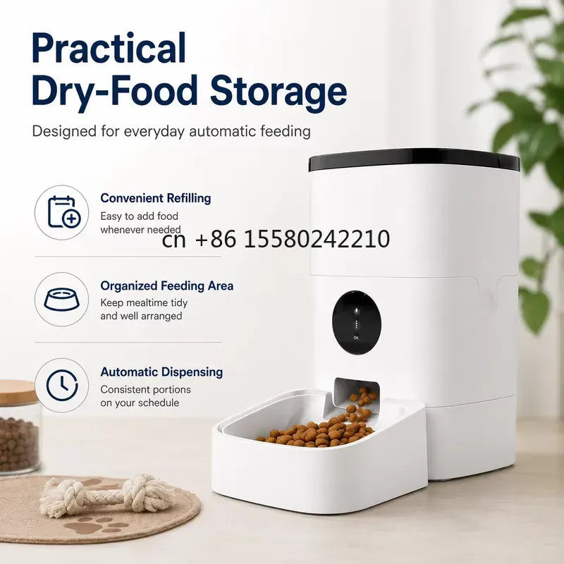 2026 hot 4L WiFi Smart Automat - огляд і ціна Pet Feeders