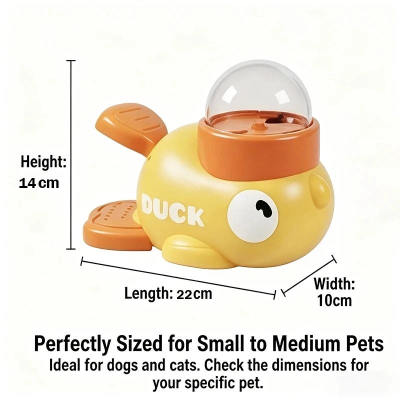 Interactive Yellow Duck Dog Fe - огляд і ціна Dog Puzzle Feeder Toy