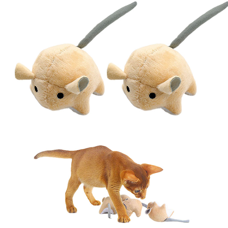 Plush Catnip Mice Toys For Cat - огляд і ціна Catnip Interactive Plush Mouse