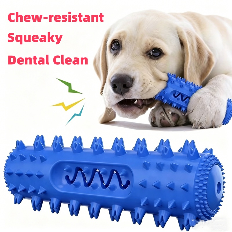 Durable Squeaky TPR Dog Chew T - огляд і ціна Rubber Treat Dispensing Dog Toy