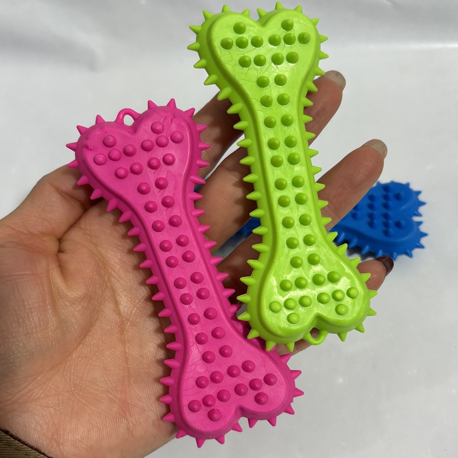 3/6pcs Chew Toys Dog Rubber To - огляд і ціна Teeth Cleaning Dog Chew Bone